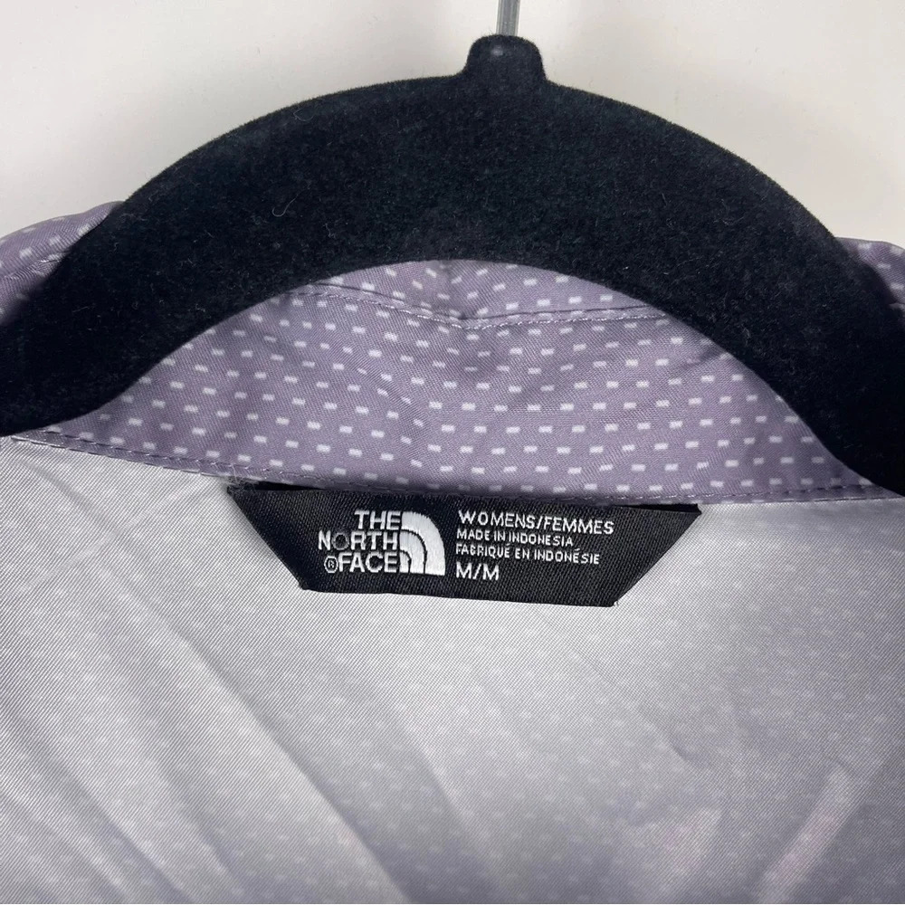 The North Face Stevie Long Sleeve Button Front Tunic Shirt Purple Size Medium - Picture 3 of 10